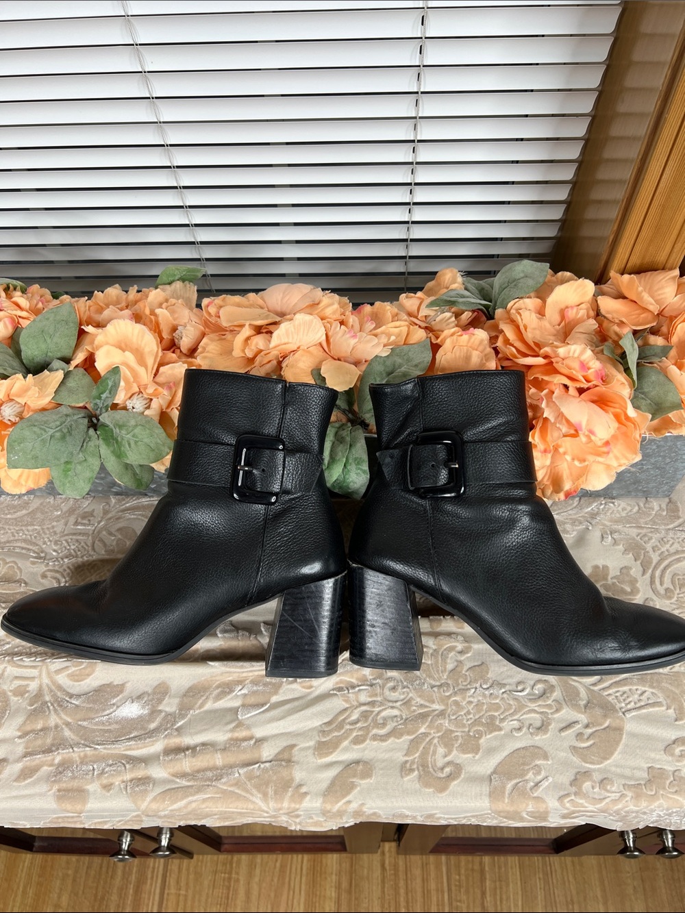 Paul Green  Nirvana Black Leather Boot  Women’s Size US 8.5 UK 6 - Picture 8 of 15